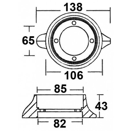  Anode collier VOLVO 