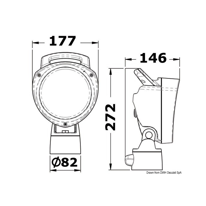  Projecteur portable articulé 