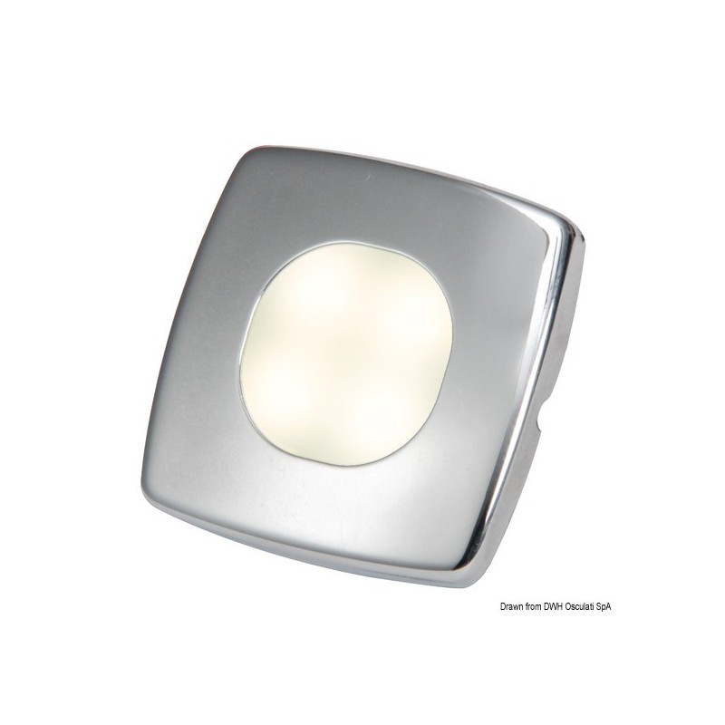  Lumière de courtoisie carrée 