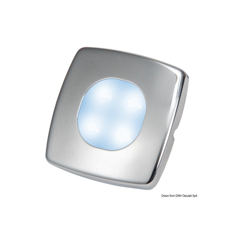  Lumière de courtoisie carrée 