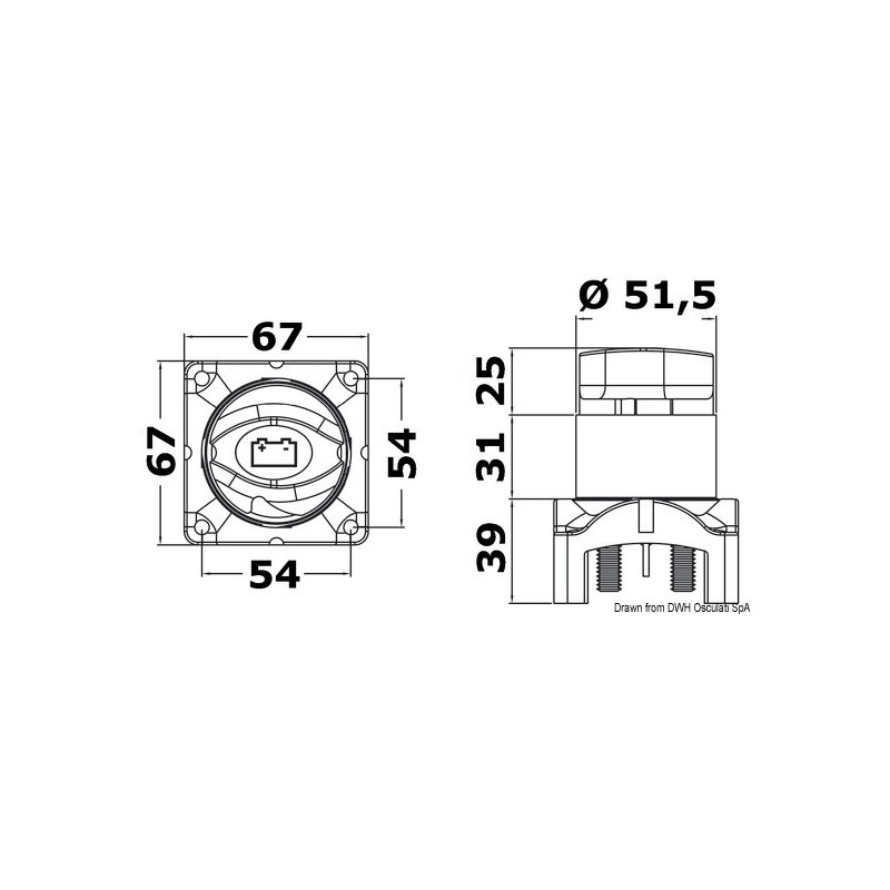 Coupe-batterie commande à distance