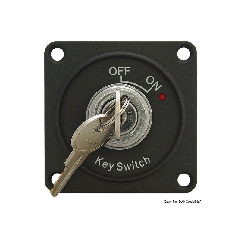  Clé on/off pour coupe-batterie 