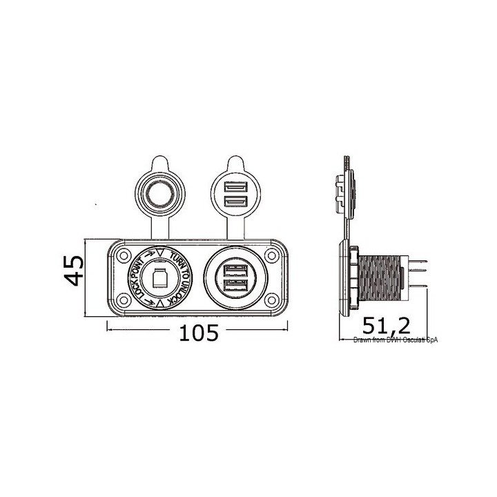  Prise allume-cigare / USB 