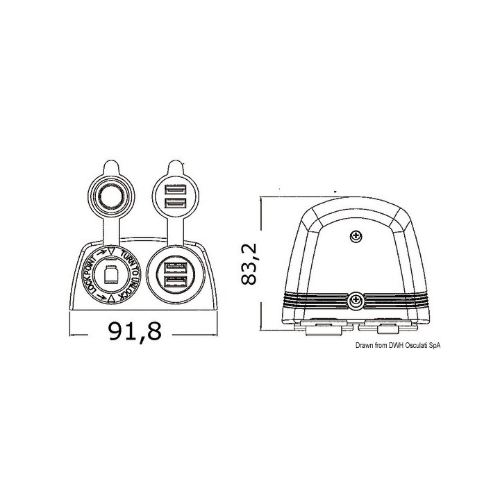  Prise allume-cigare / USB 