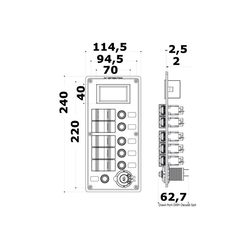  Tableau électrique PCAL 