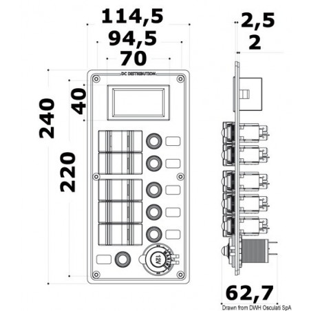  Tableau électrique PCAL 