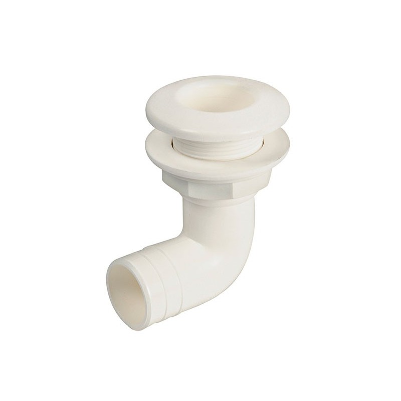  Passe-coque coudé à 90° 