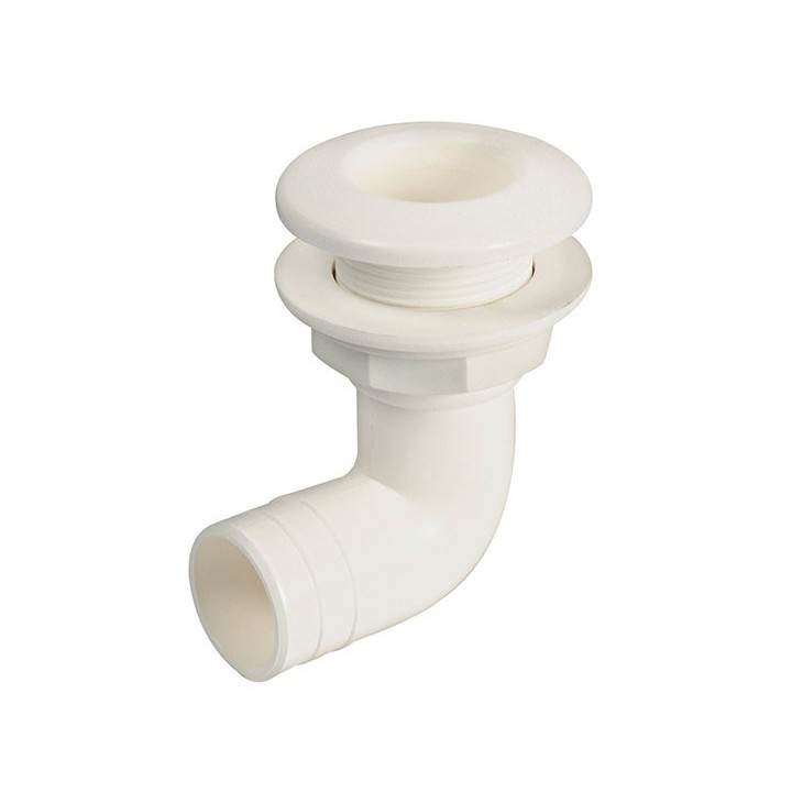  Passe-coque coudé à 90° 