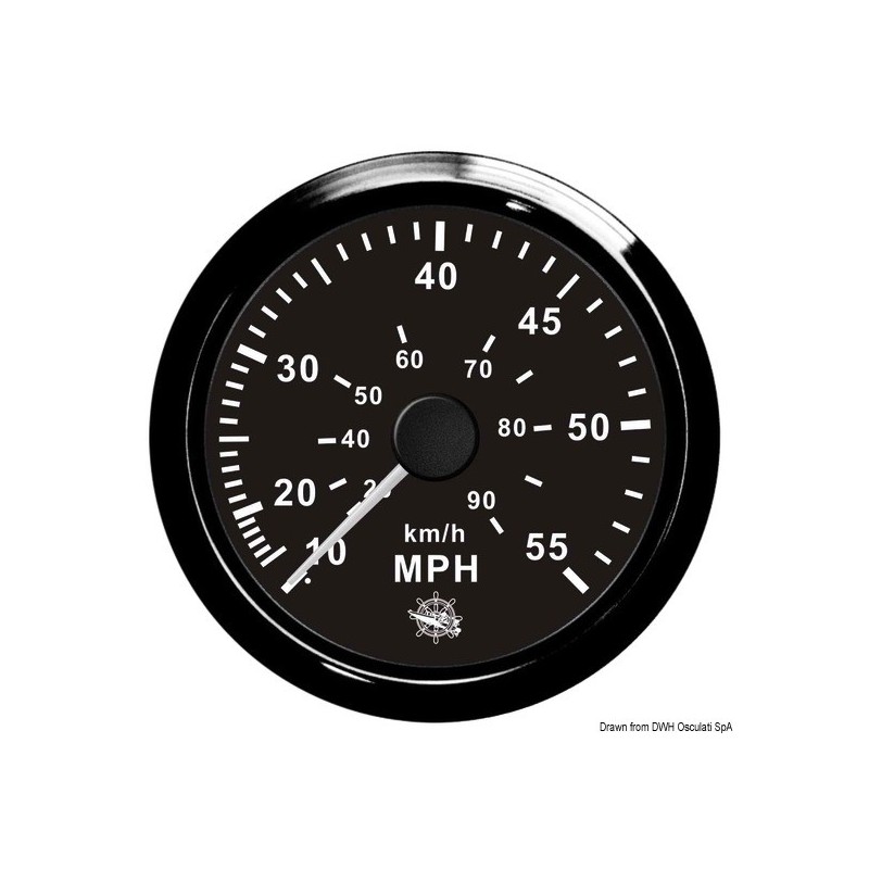  Speedomètre avec tube de Pitot 