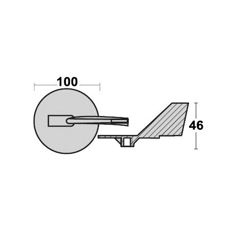  Queue de carpe Yamaha 150/225  