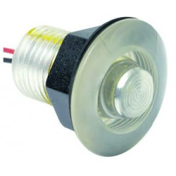 Lumière de courtoisie support transparent