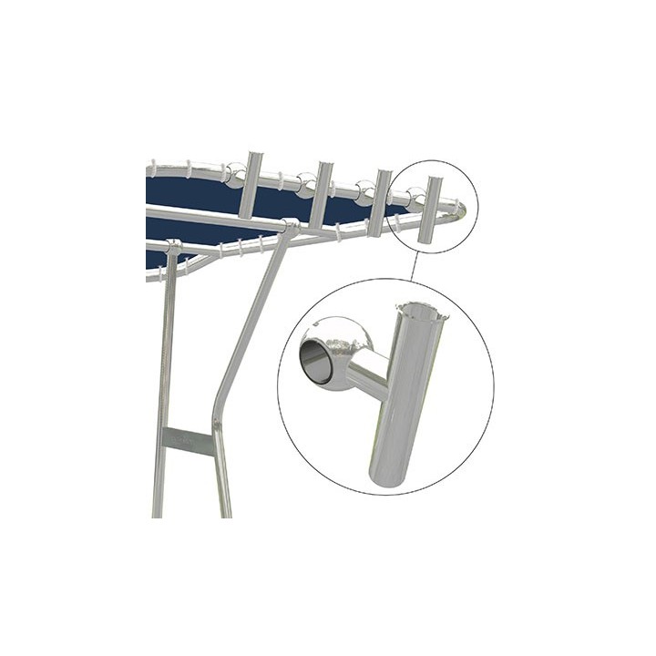  Porte-canne tube 44 mm 