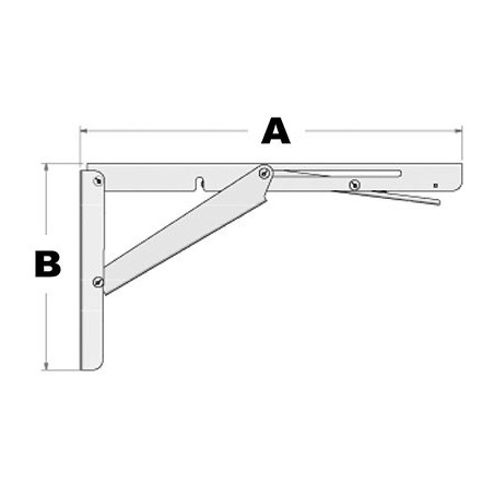  Bras pliable pour tables 