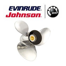 Hélice inox pour HB JOHNSON / EVINRUDE