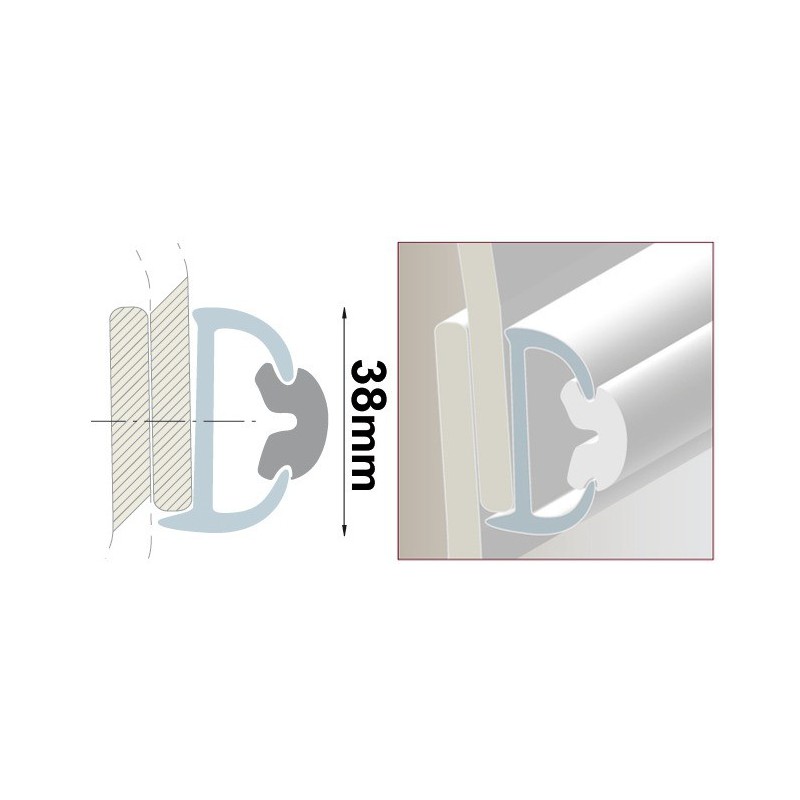  Profils duralène pour défense de quai 