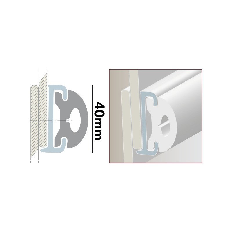  Joncs PVC pour défense de quai 