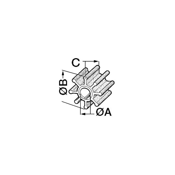  Turbines pour MERCURY / MARINER 