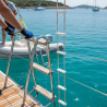 Échelles d'accès : bateau - voilier & annexe