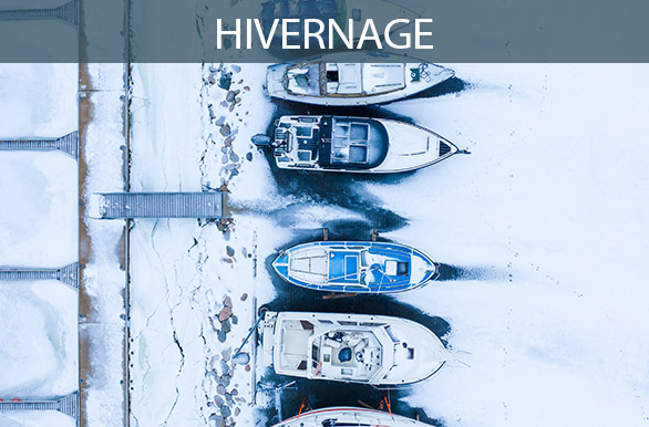 Produits pour préparer l'hivernage des bateaux